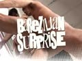 Two hot latino teens fuck bareback