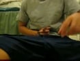 Jerking before bed