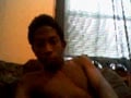 sexy black twink with massive cock
