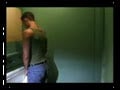 cop and 2 guys in the restroom