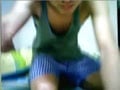 Cute Asian Teen Playing on Cam