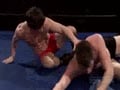 Jake Jenkins wrestles
