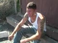 hot straight guy jerking