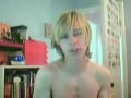 blonde webcam cutie