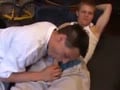 Two str8 fellas getting it on.
