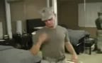 Army stud gets serviced