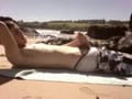 caught on a beach