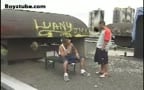 Straight latin guy gets some good head