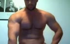 muscle flexing