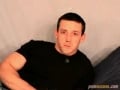 Muscle guy and the Bed