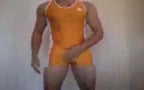 Chinese Musle masturbated