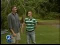 Gay Couple in Marine Homecoming KIss