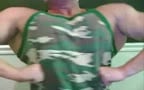 Bodybuilder on cam
