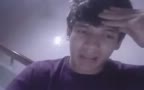 Cute teen jerking off