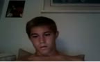 Super cute Twink jerks in bed