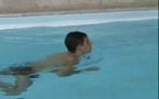 swimming and shower