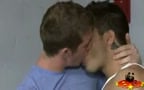 two guys go at it