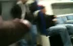 Guy takes out dick in front of public