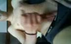 Twink wanks a big dick