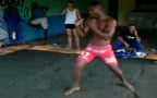 SLAP MMA - two very fit guys