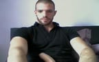 Webcam jerk and cum