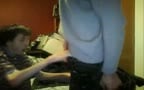 Blowing a cute married man