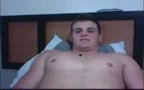 Cute guy jerking