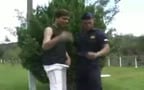 caught by the park ranger