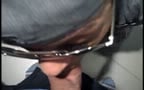 Verbal thug getting sucked twice