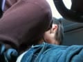 GAy Hustler sucks in car in an alley