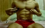 sexy asian with his toy