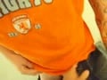 Redhead fucked in stairwell