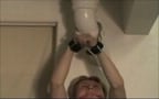 bound blond boy