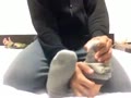 Military feet tickled