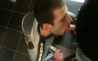 Biker giving blowjob to Skin