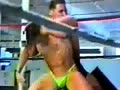 Muscle Wrestling in Thongs