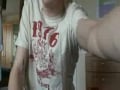 dude wanks on webcam