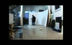 two good looking guys have fun at work