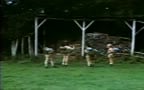 SCOUT COERCES SCOUT IN FARMYARD