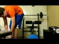 Tylers hot feet tickle