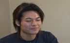 Handsome man jerking