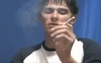 Smoking young lads having anal sex