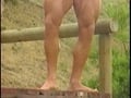 muscle stud flexes nude