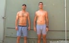 Two str8 guys blow each other