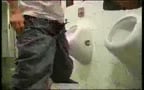 punk attack in public restroom