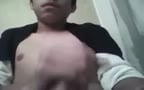 horny young teen wanking