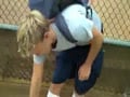 Drew ditches his shoes 