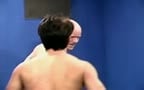 Naked wrestling- Bear vs twink