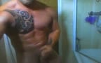 Horny Brit Wanking