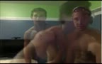Straight guys messin around